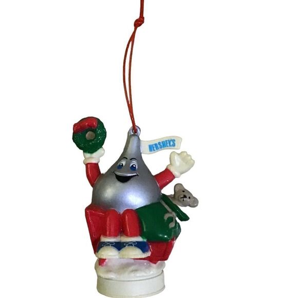 Vintage Hershey’s Kiss Ornament 1994/95 Christmas Holiday Decor - Picture 3 of 5